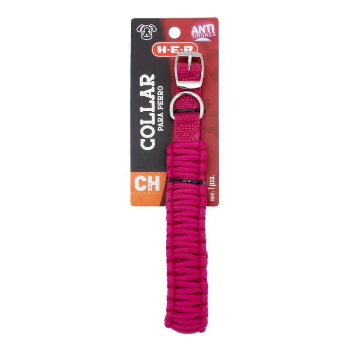 Collar Perro HEB Antishock Rosa Chico
